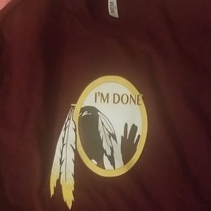 Tshirt Washington "Redskins: with mask